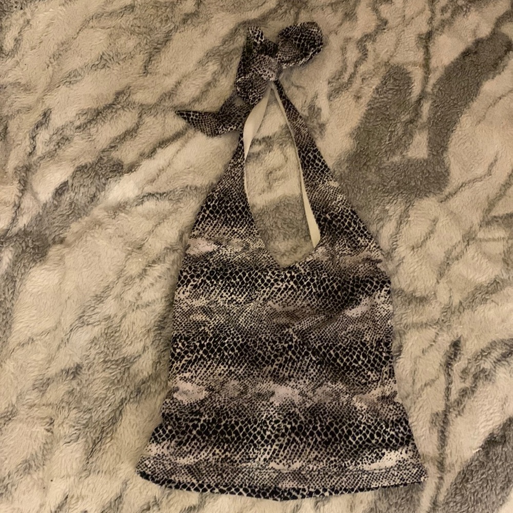 Bebe halter top